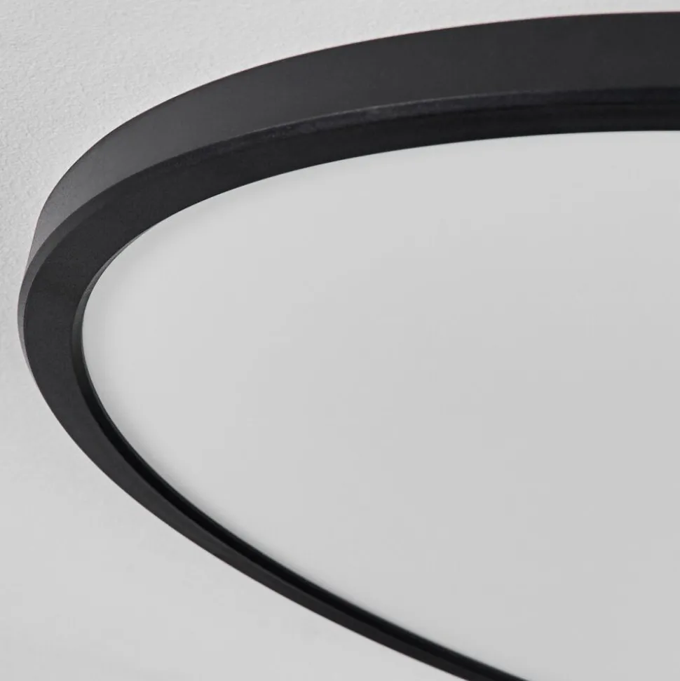 Plafonnier Hooper Led Noir, 1 Lumiere