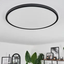Plafonnier Hooper Led Noir, 1 Lumiere