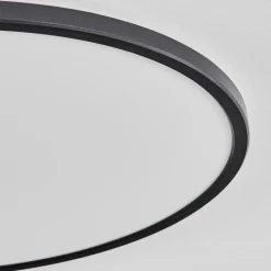 Plafonnier Hooper Led Noir, 1 Lumiere