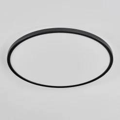 Plafonnier Hooper Led Noir, 1 Lumiere