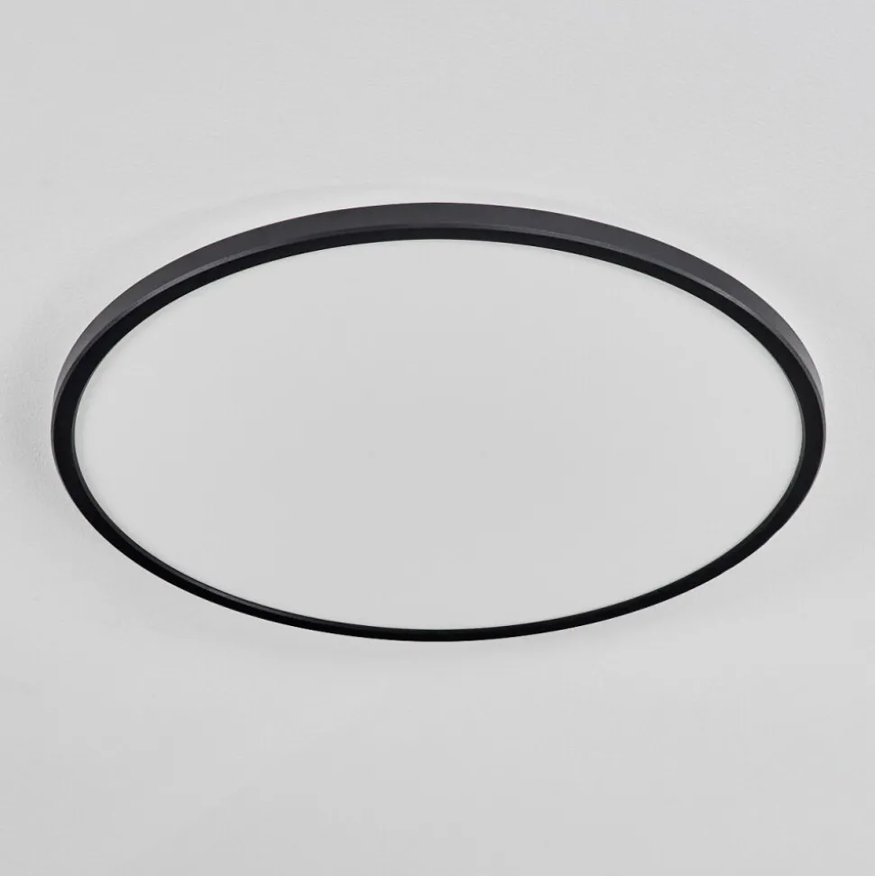 Plafonnier Hooper Led Noir, 1 Lumiere