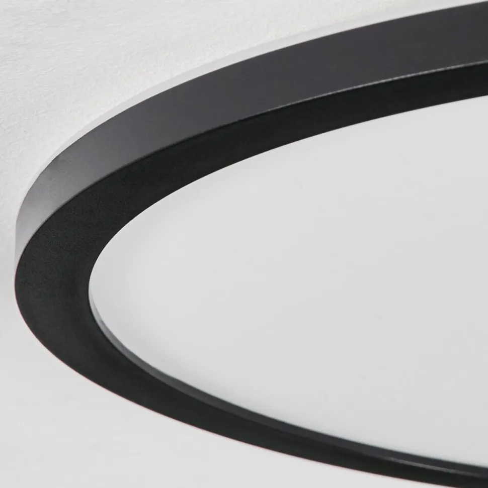 Plafonnier Hooper Led Noir, 1 Lumiere