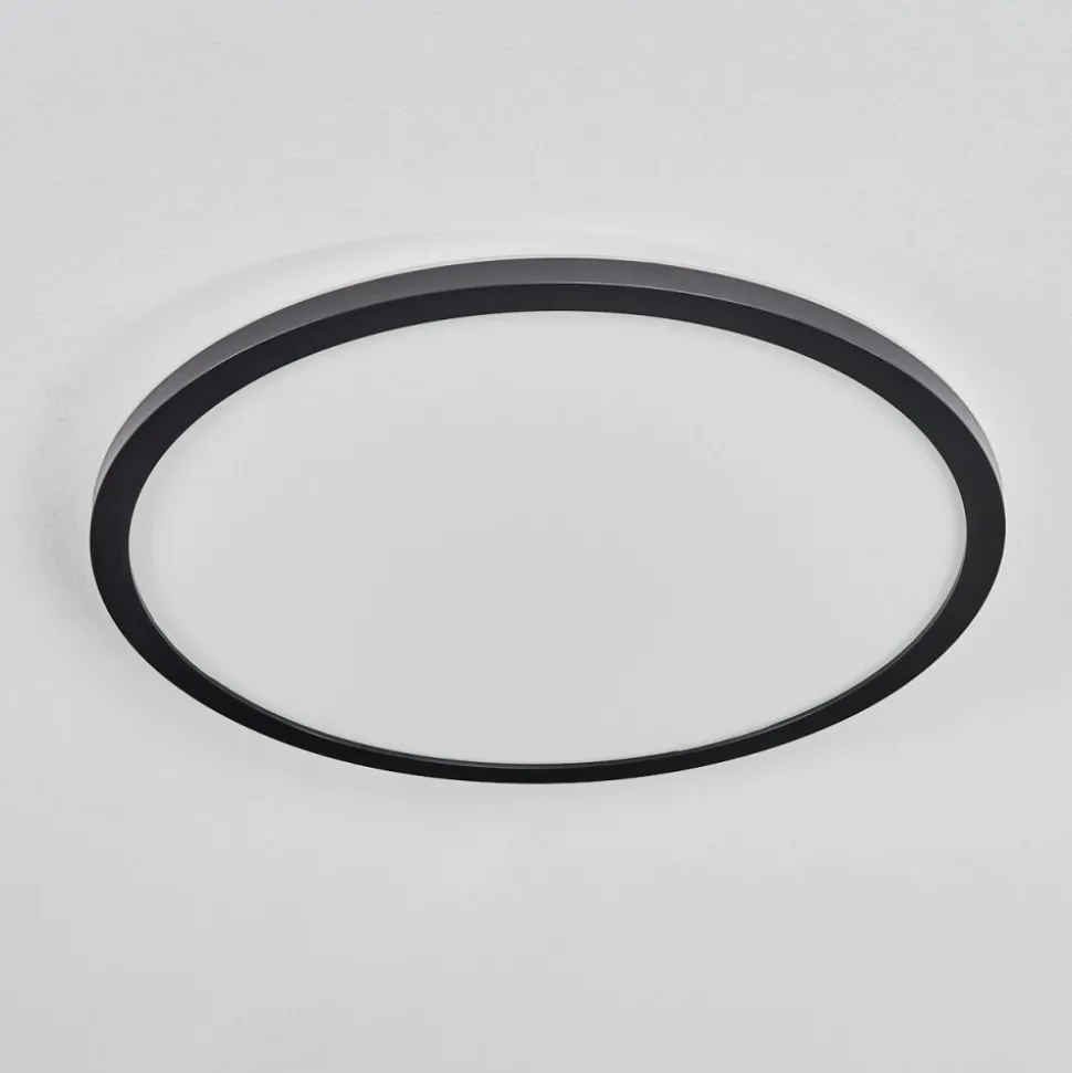 Plafonnier Hooper Led Noir, 1 Lumiere