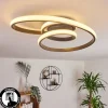 Plafonnier Ignal Led Gris, 1 Lumiere