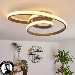Plafonnier Ignal Led Gris, 1 Lumiere