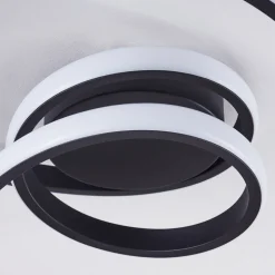 Plafonnier Ignal Led Noir, 1 Lumiere