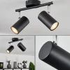 Plafonnier Javel Noir, 2 Lumieres