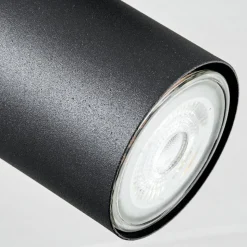 Plafonnier Javel Noir, 2 Lumieres
