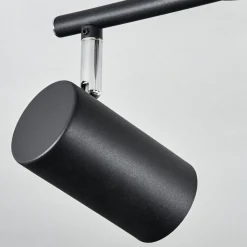 Plafonnier Javel Noir, 2 Lumieres