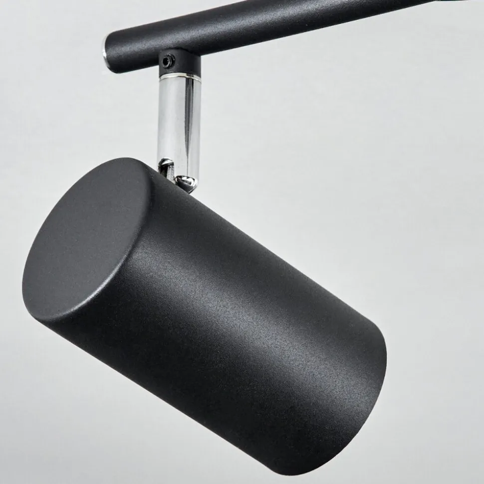 Plafonnier Javel Noir, 2 Lumieres