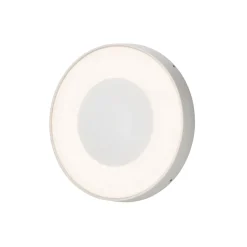 Plafonnier Konstsmide Carrara Led Blanc, 1 Lumiere, Telecommandes