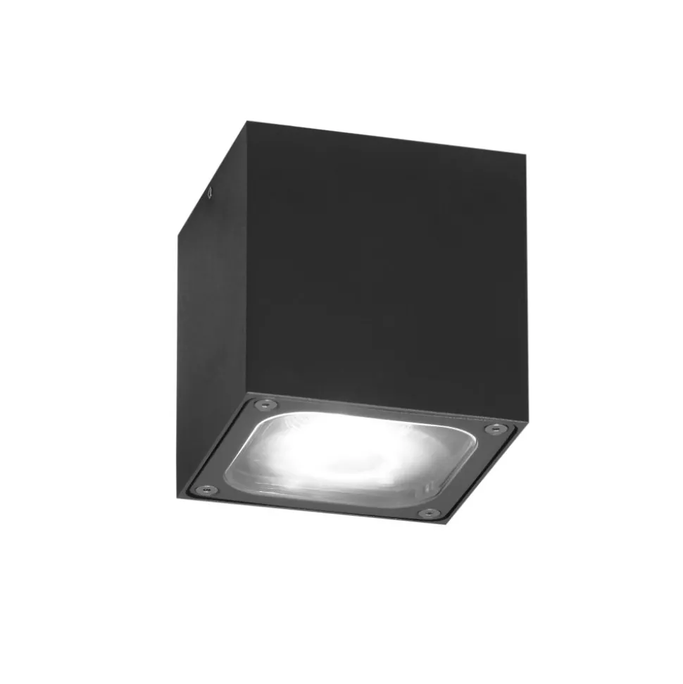 Plafonnier Konstsmide Cesena Led Anthracite, Gris, 1 Lumiere
