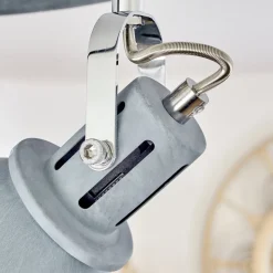 Plafonnier Koppom Bleu, Gris, 3 Lumieres