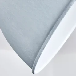 Plafonnier Koppom Chrome, Gris, 1 Lumiere