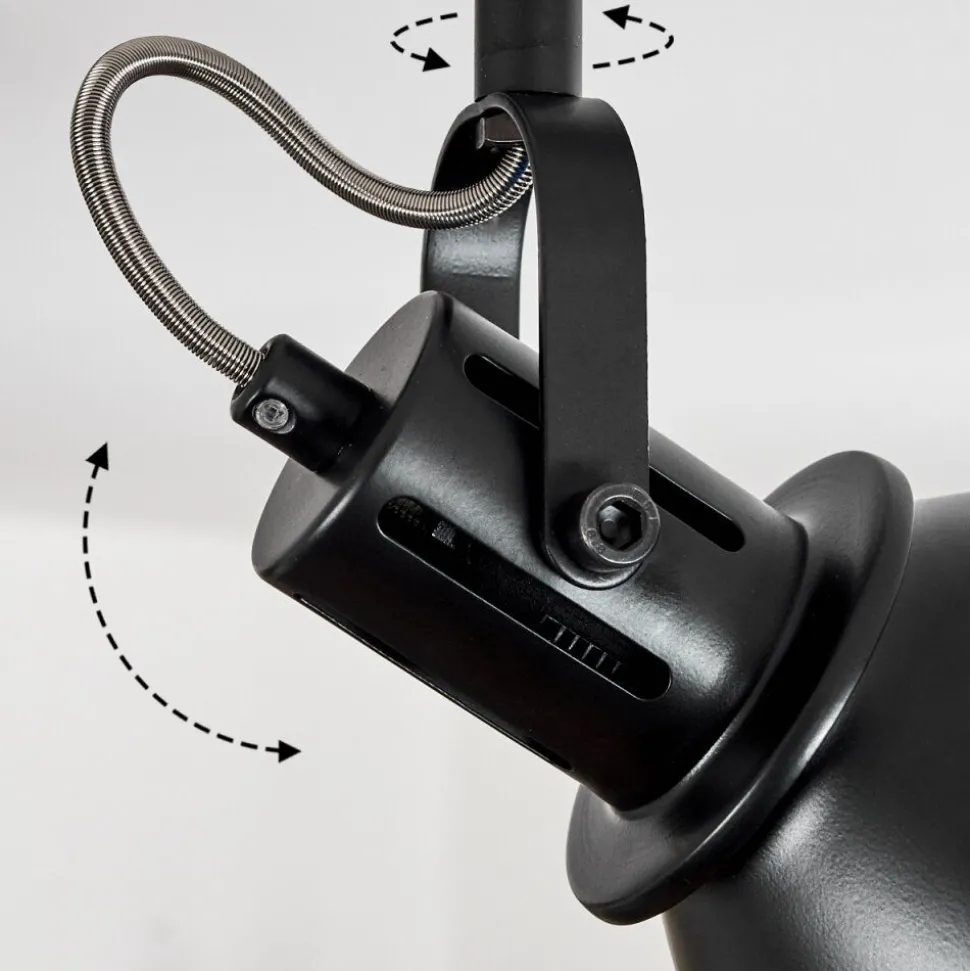 Plafonnier Koppom Noir, 3 Lumieres