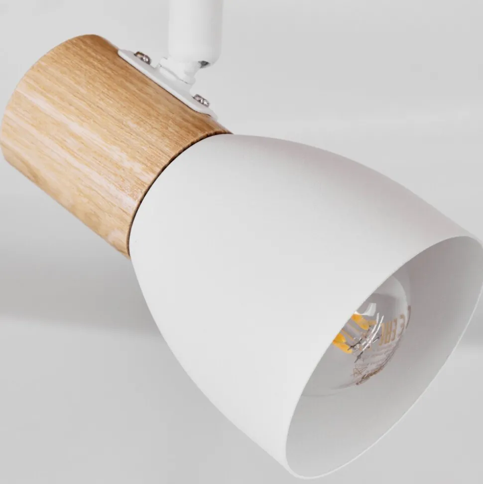 Plafonnier Kouek Ecru, Blanc, 4 Lumieres