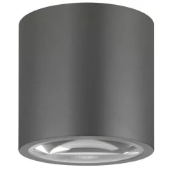 Plafonnier Lcd Typ 065 Gris, 1 Lumiere
