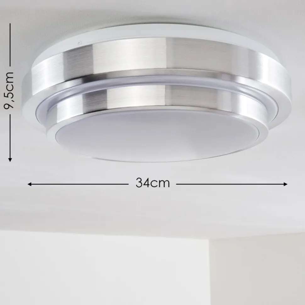 Plafonnier Led Sora Blanc, 1 Lumiere