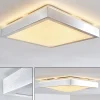 Plafonnier Led Sora Nickel Mat, 1 Lumiere
