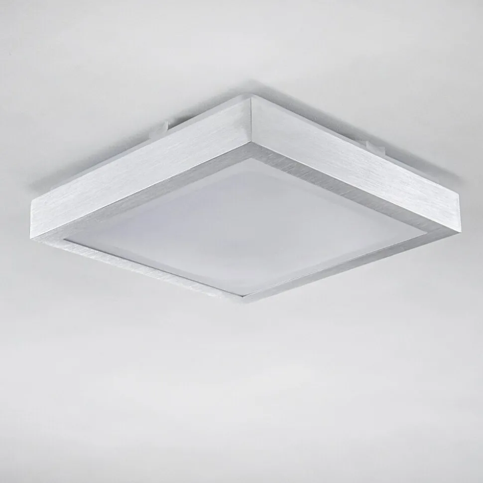 Plafonnier Led Sora Nickel Mat, 1 Lumiere
