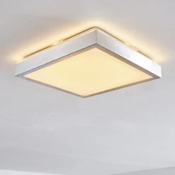 Plafonnier Led Sora Nickel Mat, 1 Lumiere
