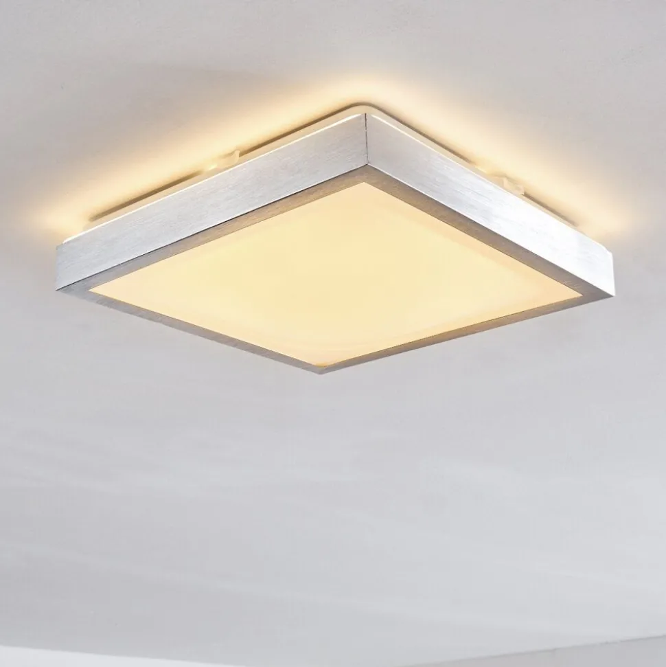 Plafonnier Led Sora Nickel Mat, 1 Lumiere