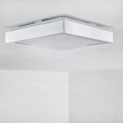 Plafonnier Led Sora Nickel Mat, 1 Lumiere