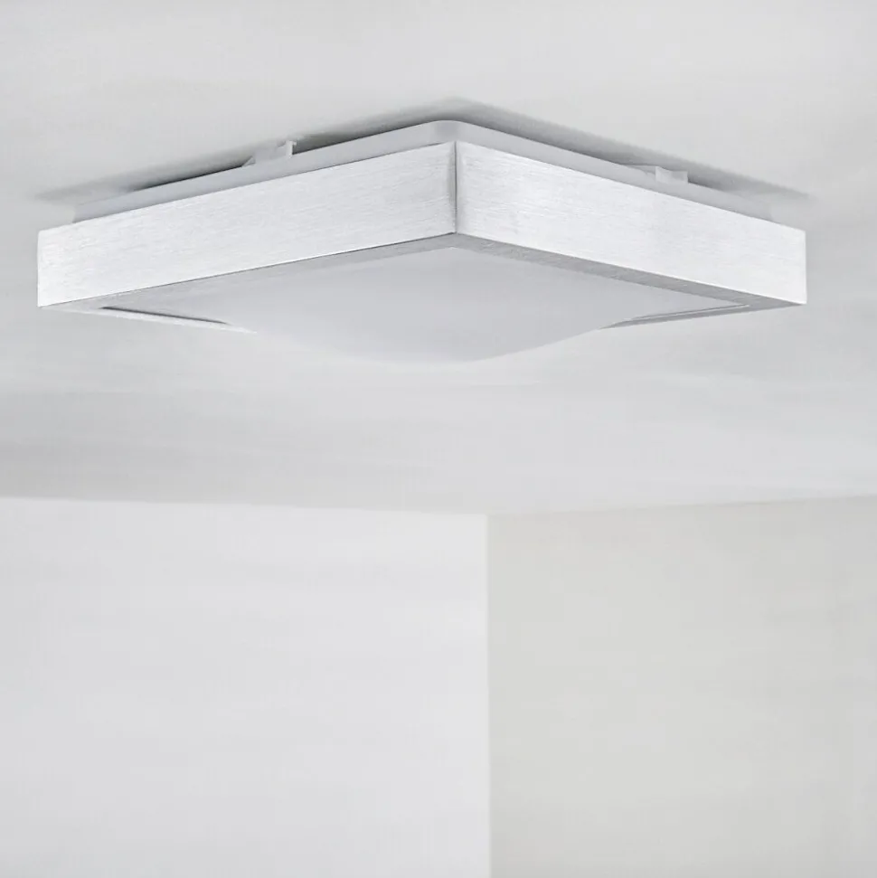 Plafonnier Led Sora Nickel Mat, 1 Lumiere