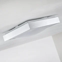 Plafonnier Led Sora Nickel Mat, 1 Lumiere