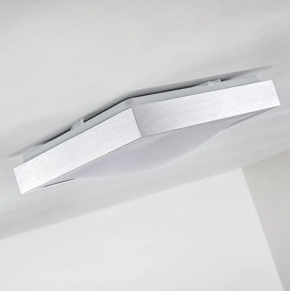 Plafonnier Led Sora Nickel Mat, 1 Lumiere