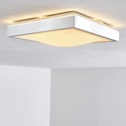 Plafonnier Led Sora Nickel Mat, 1 Lumiere