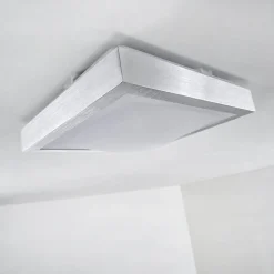 Plafonnier Led Sora Nickel Mat, 1 Lumiere