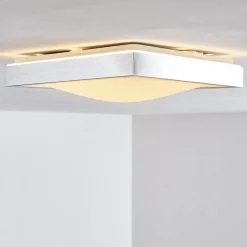 Plafonnier Led Sora Nickel Mat, 1 Lumiere