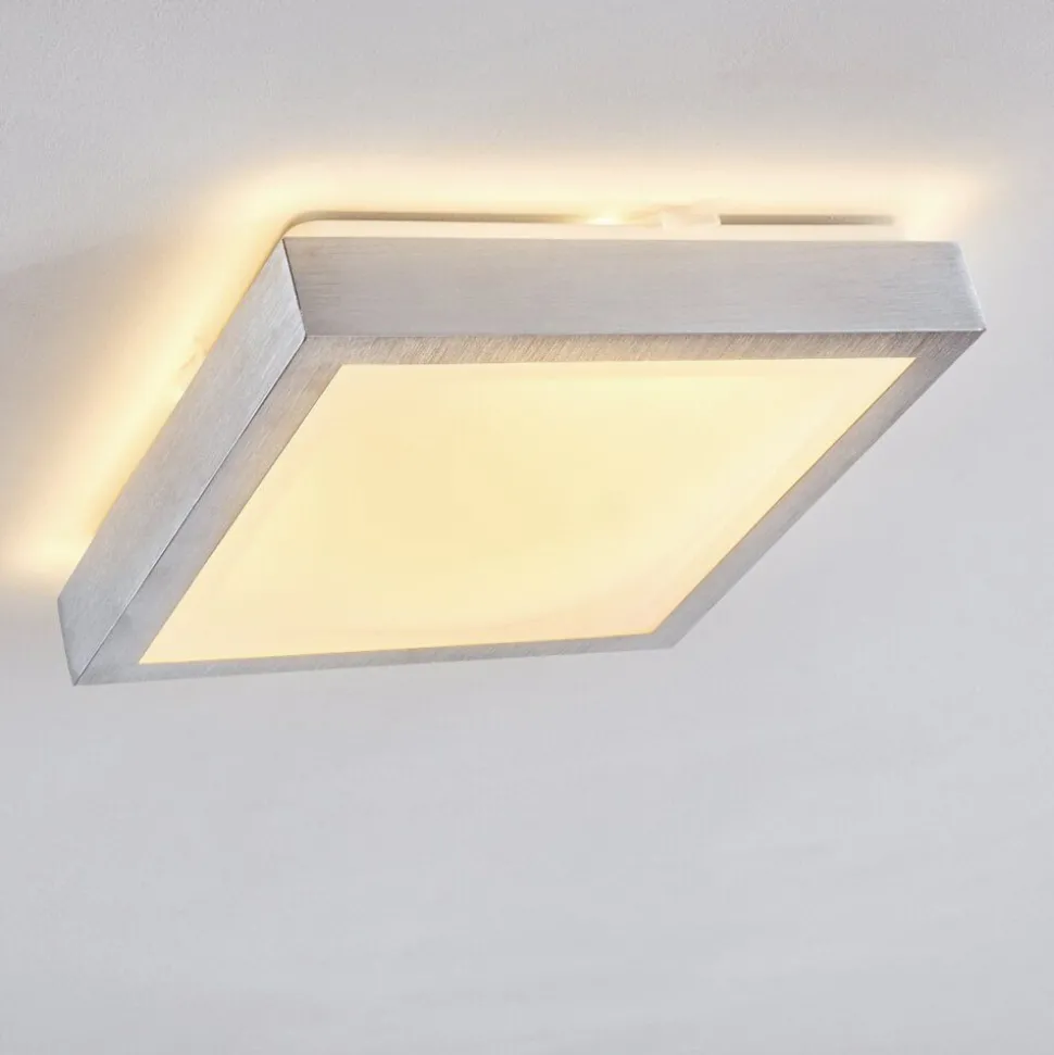 Plafonnier Led Sora Nickel Mat, 1 Lumiere