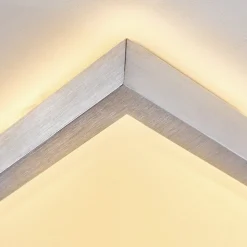 Plafonnier Led Sora Nickel Mat, 1 Lumiere