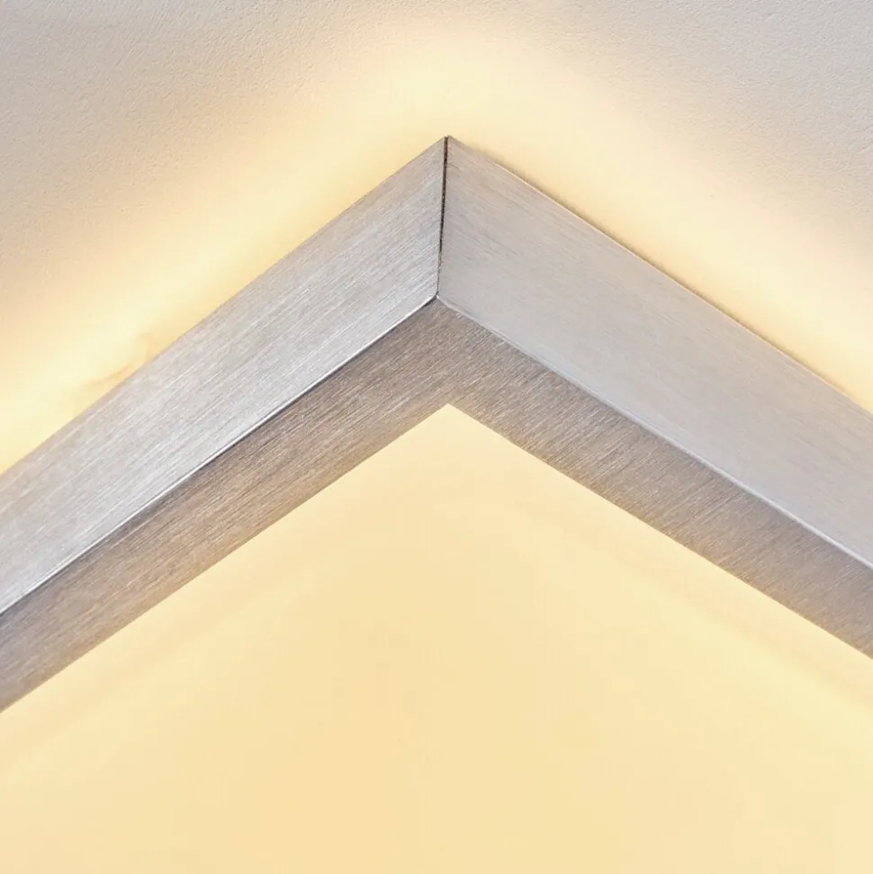 Plafonnier Led Sora Nickel Mat, 1 Lumiere