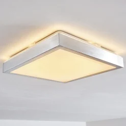 Plafonnier Led Sora Nickel Mat, 1 Lumiere