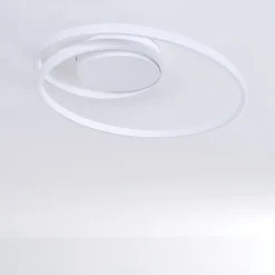 Plafonnier Leksund Led Blanc, 1 Lumiere