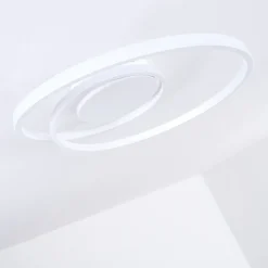 Plafonnier Leksund Led Blanc, 1 Lumiere