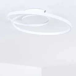 Plafonnier Leksund Led Blanc, 1 Lumiere
