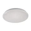 Plafonnier Leuchten Direkt Skyler Led Blanc, 1 Lumiere, Detecteur De Mouvement