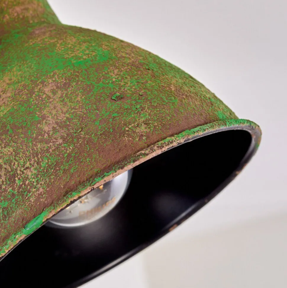 Plafonnier Lisele Vert, Rouille, 3 Lumieres