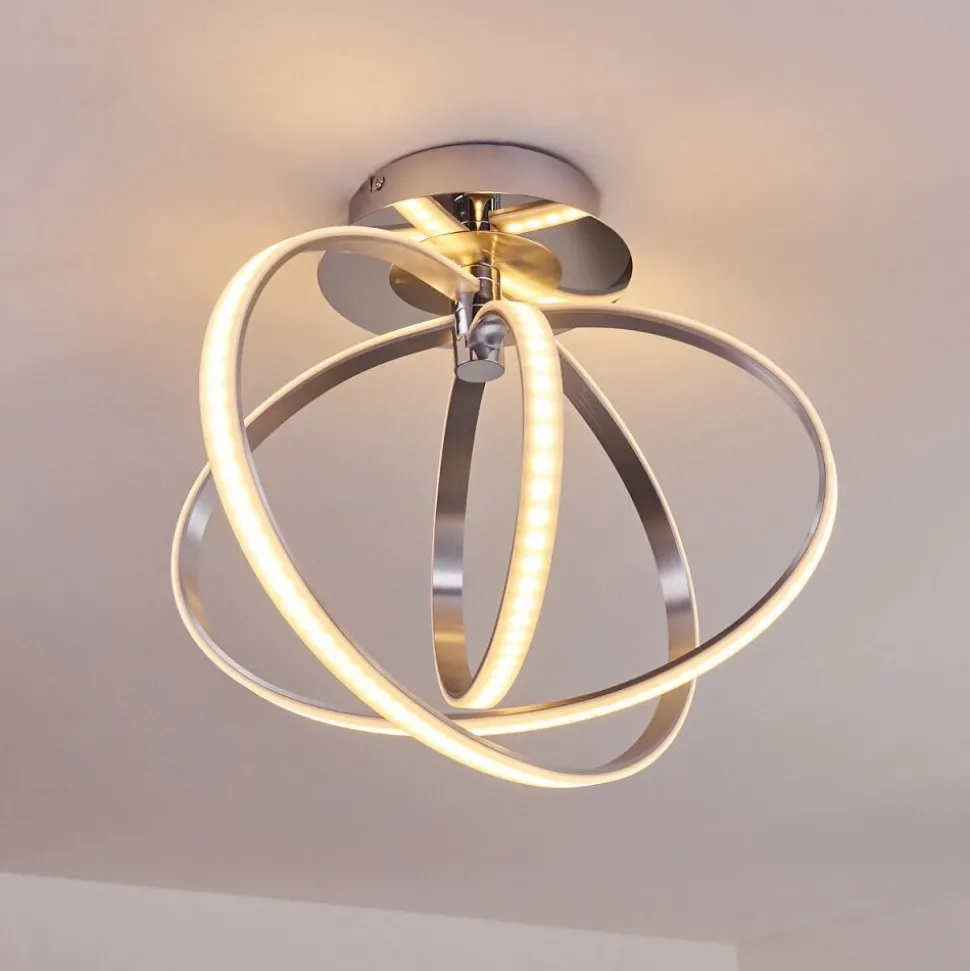 Plafonnier Maluma Chrome, 1 Lumiere