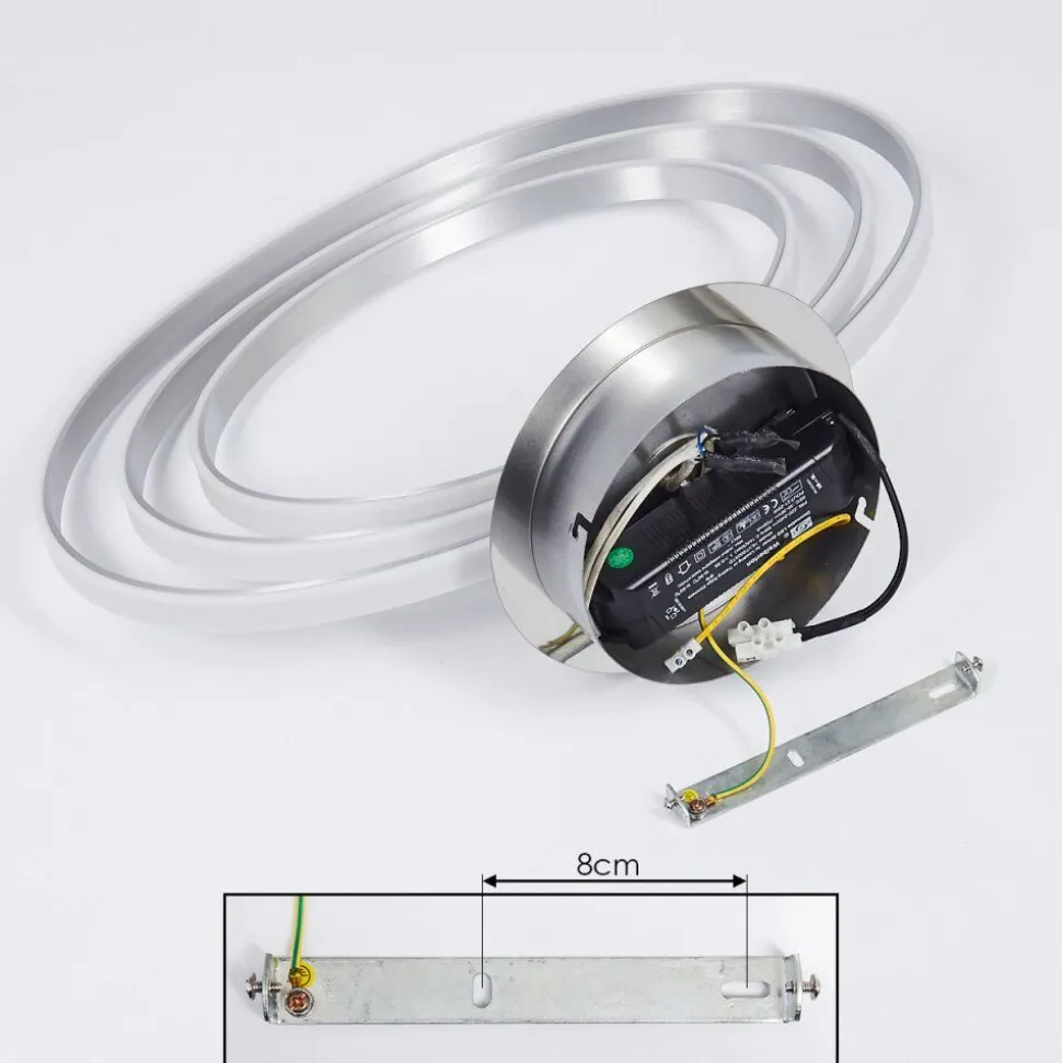 Plafonnier Maluma Chrome, 1 Lumiere