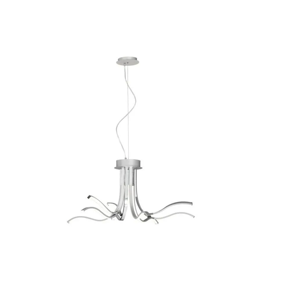 Plafonnier Mantra Corinto Led Chrome, 1 Lumiere