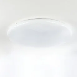 Plafonnier Mixta Led Blanc, 1 Lumiere, Telecommandes, Changeur De Couleurs