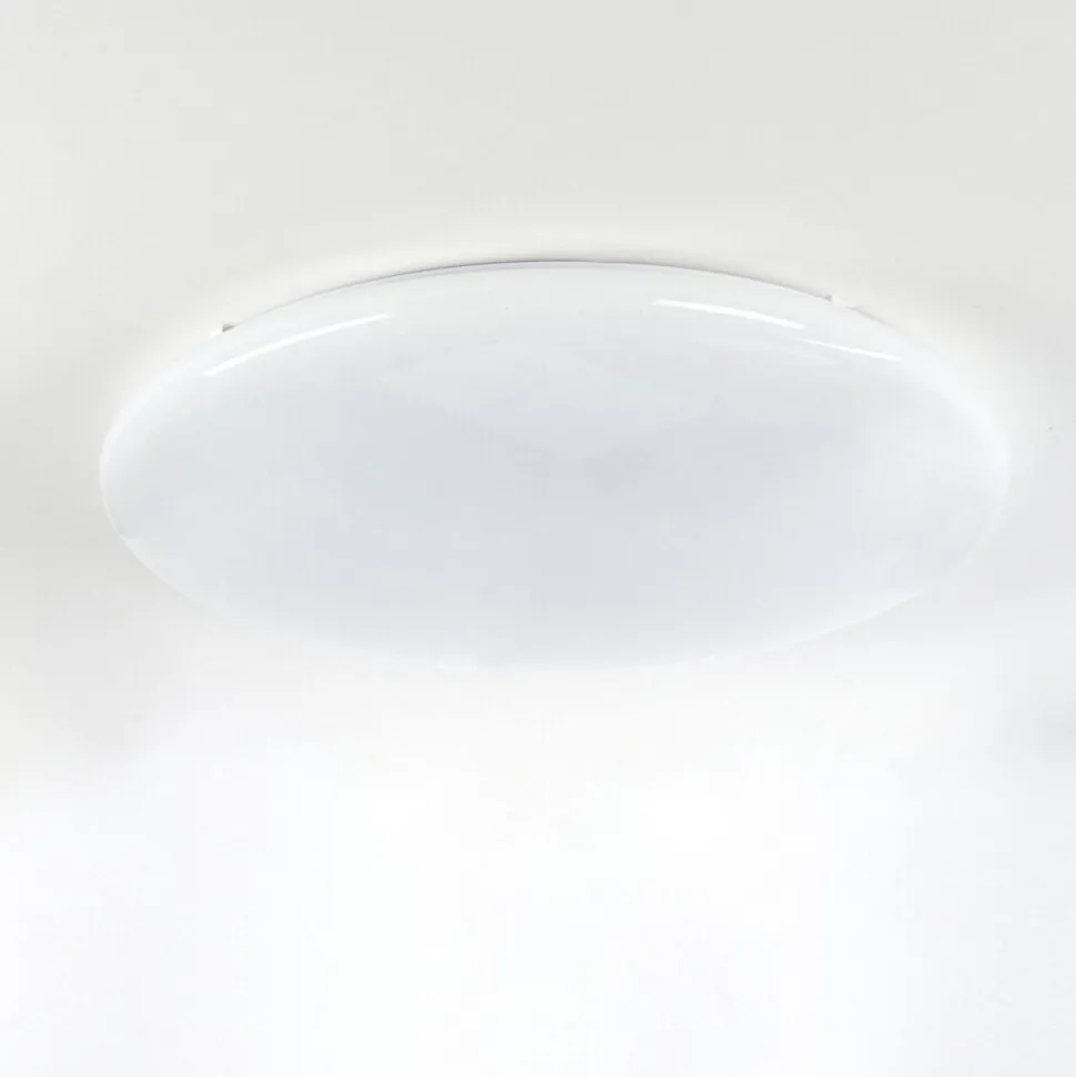 Plafonnier Mixta Led Blanc, 1 Lumiere, Telecommandes, Changeur De Couleurs