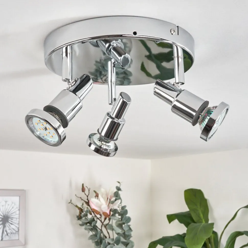 Plafonnier Morges Chrome, 3 Lumieres
