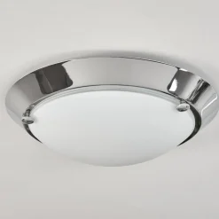 Plafonnier Morges Chrome, 1 Lumiere