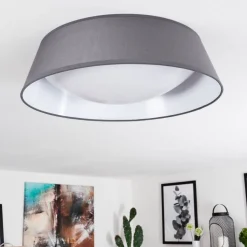 Plafonnier Negio Led Blanc, 1 Lumiere